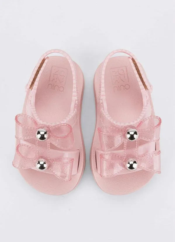 Grendene Kids - Sandália Zaxynina Lacinhos Rose 3