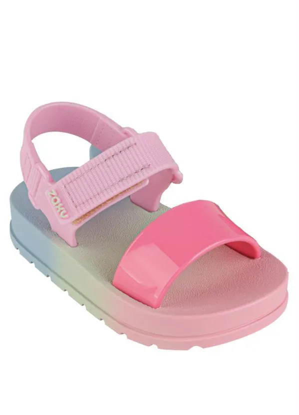 Grendene Kids - Sandália Zaxynina Moderninha Rosa/Lilas