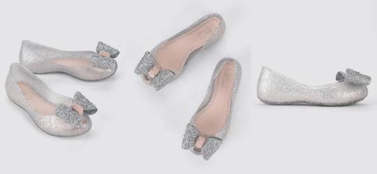 Sapatilha Barbie Jelly Prata