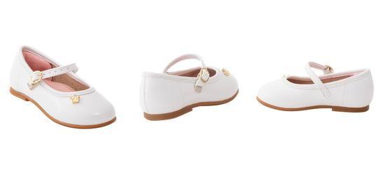 Sapatilha Molekinha Branca em Sinttico