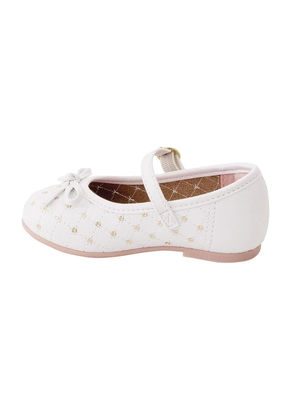 Molekinha - Sapatilha Molekinha Branco em Sintéico 2