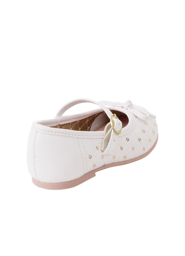 Molekinha - Sapatilha Molekinha Branco em Sintéico 3