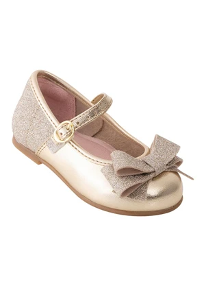 Sapatilha Molekinha Dourada em Sintético Multimarcas