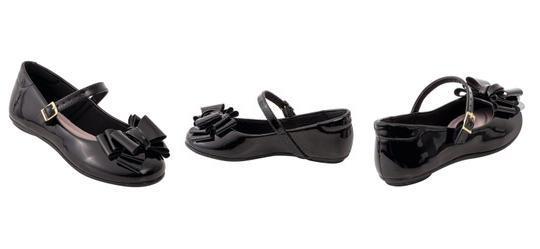 Sapatilha Molekinha Preta em Sinttico