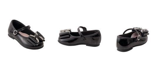 Sapatilha Molekinha Preto em Sinttico