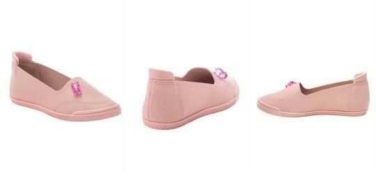 Sapatilha Molekinha Rosa em Sinttico