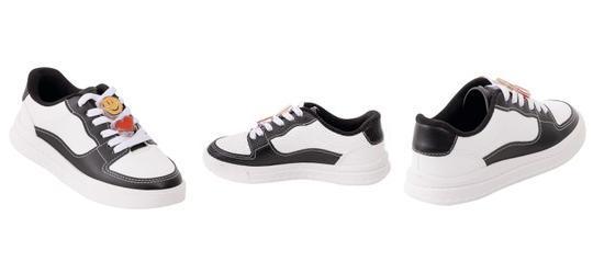 Tnis Molekinha Preto em Sinttico