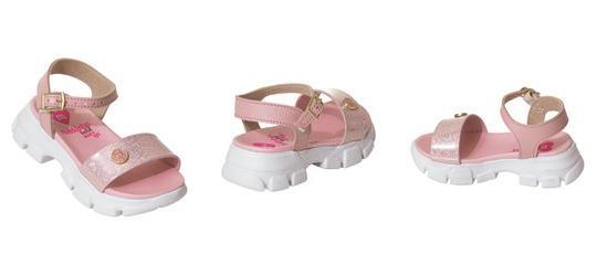 Sandlia Molekinha Rosa em Sinttico