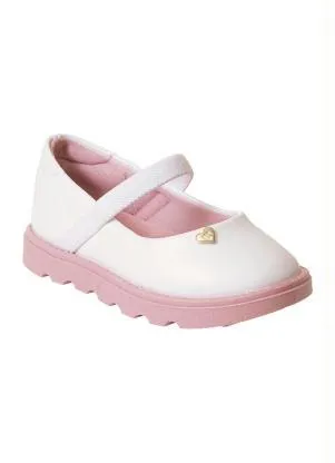 Sapatilha Molekinha Branca em Sintético Multimarcas