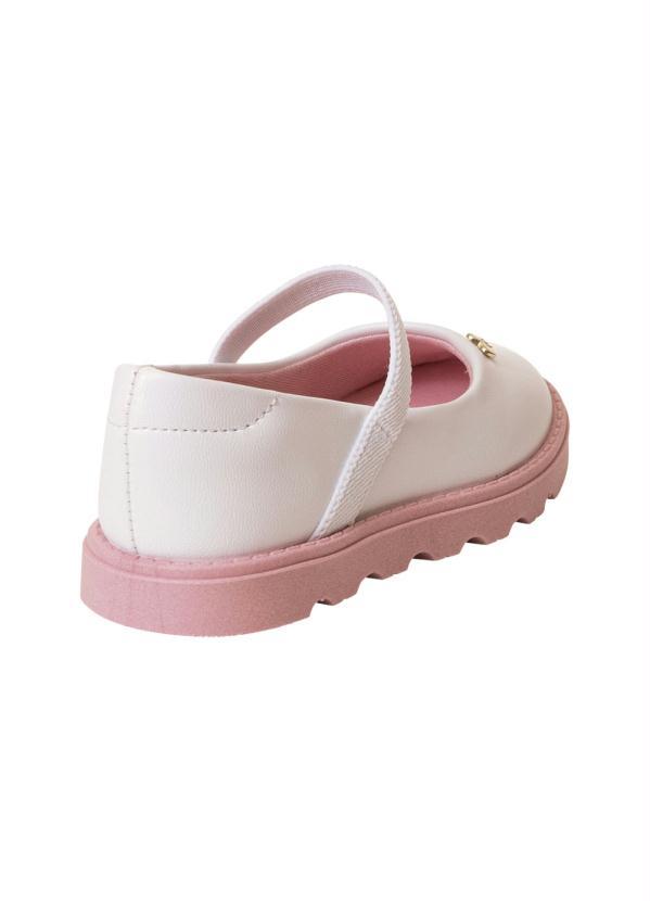 Molekinha - Sapatilha Molekinha Branca em Sintético 2