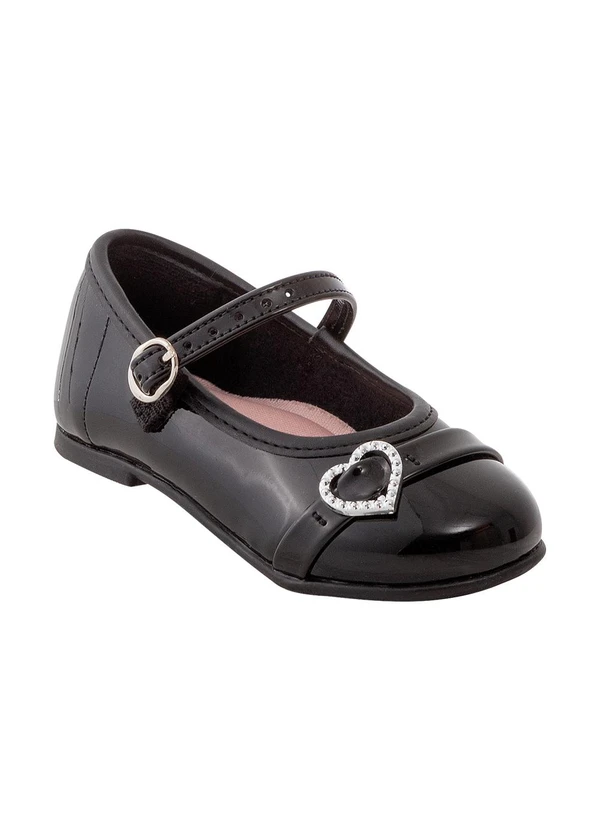 Molekinha - Sapatilha Molekinha Preta em Sintético