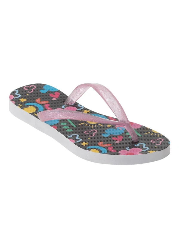 Perfecta - Kit Infantil Rosa Tênis+Chinelo+Relógio 4