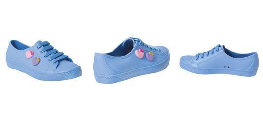 Tnis Infantil Azul em Pvc