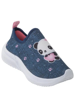 Perfecta - Tênis Infantil Azul em Tecido - PERFECTA