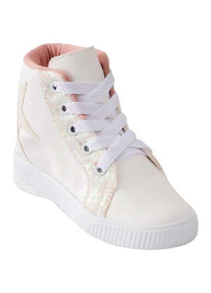 Perfecta Tênis Infantil Branco com Glitter