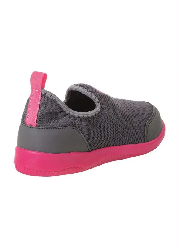 Perfecta - Tênis Infantil Cinza em Tecido 2