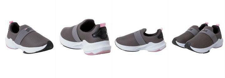 Tnis Infantil Cinza M Tecido