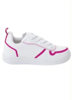 Perfecta - Tênis Infantil Hello Kitty Branco em Sintético - PERFECTA