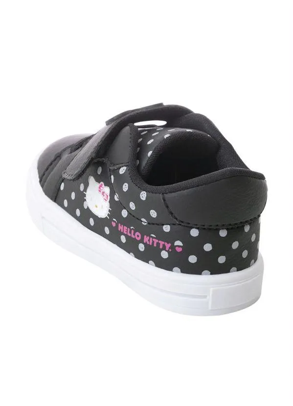 Perfecta - Tênis Infantil Hello Kitty Preta em Sintético 2