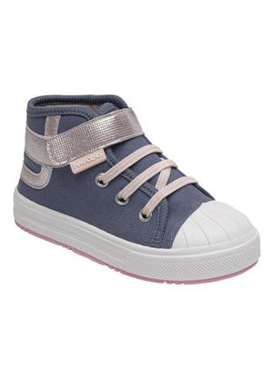 T�nis Infantil (Jeans) com Cano M�dio