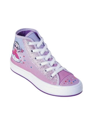 Perfecta - Tênis Infantil Lilás com Cano Médio - PERFECTA