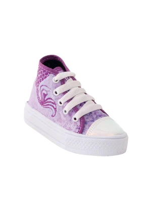 Perfecta - Tênis Infantil Lilás em Tecido - PERFECTA