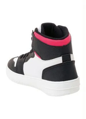 Perfecta - Tênis Infantil Menina Pink Cano Médio - PERFECTA