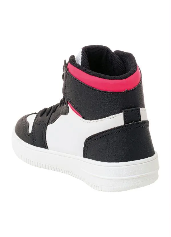 Perfecta - Tênis Infantil Menina Pink Cano Médio 2