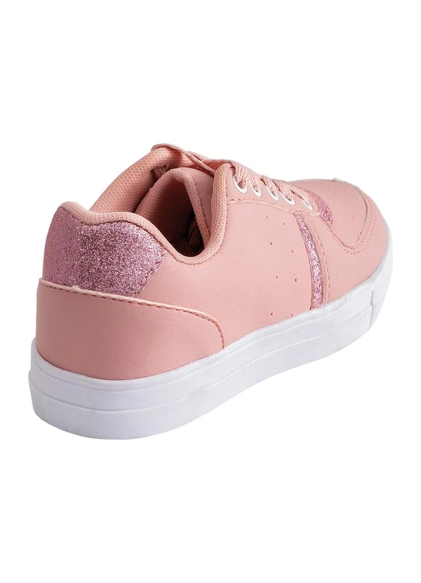 Perfecta - Tênis Infantil Menina Rosa em Sintético 2