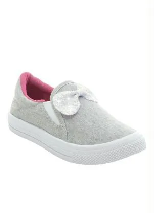 Perfecta - Tênis Infantil Mescla com Laço Brilhante - PERFECTA