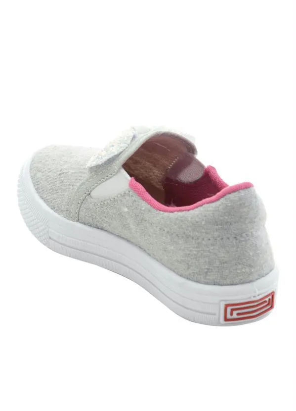 Perfecta - Tênis Infantil Mescla com Laço Brilhante 2