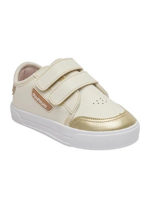 Perfecta - Tênis Infantil Off White com Velcro - PERFECTA