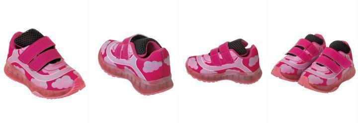 T�nis Infantil Pink com Luz de Led