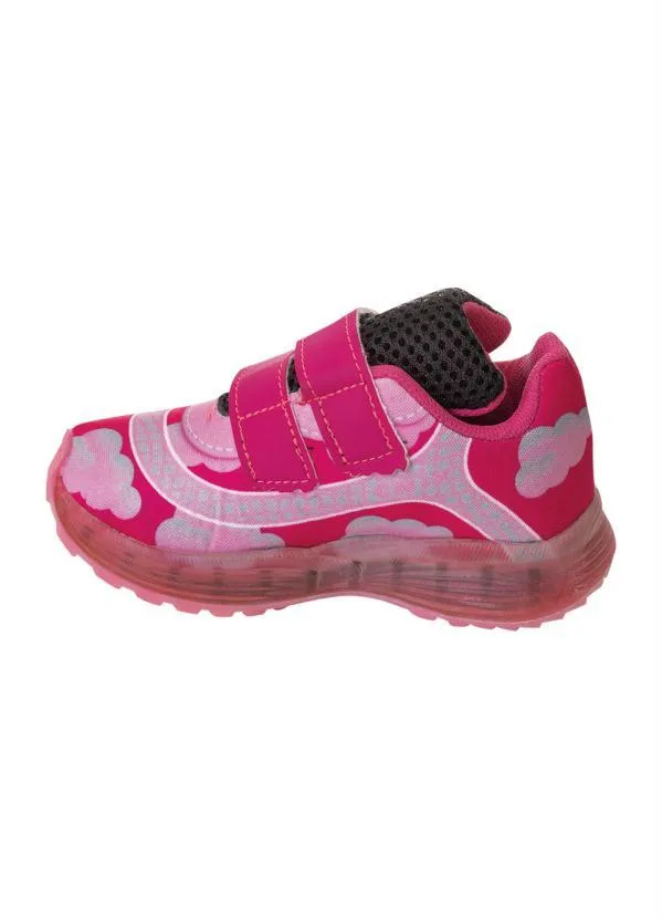 Perfecta - Tênis Infantil Pink com Luz de Led 3