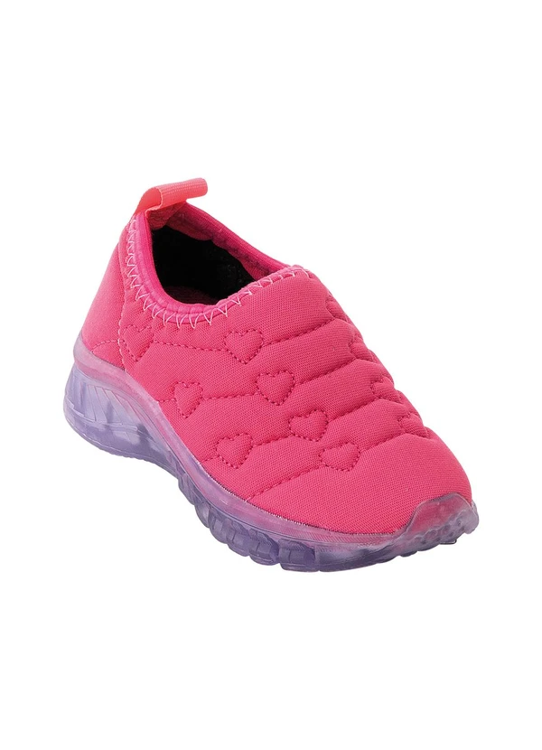 Perfecta - Tênis Infantil Pink com Luzinha