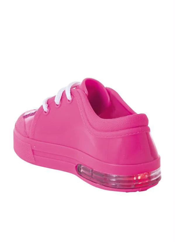 Perfecta - Tênis Infantil Pink em Pvc 2