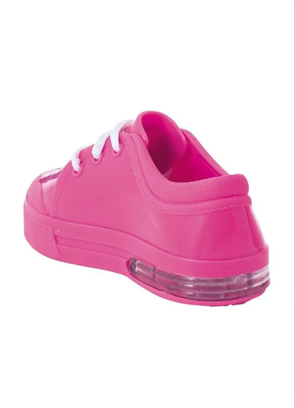 Perfecta - Tênis Infantil Pink em Pvc 4