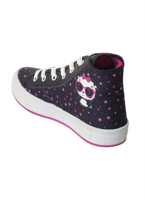 Perfecta - Tênis Infantil Preto com Estampa 2