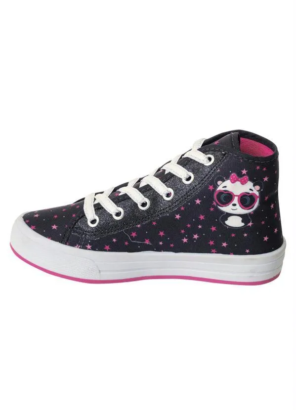 Perfecta - Tênis Infantil Preto com Estampa 3