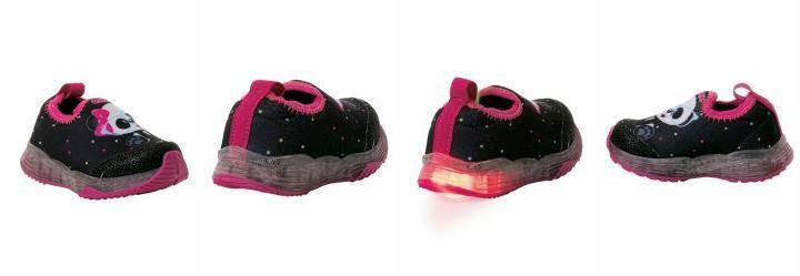 T�nis Infantil Preto com Luzinha