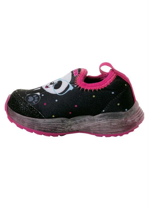 Perfecta - Tênis Infantil Preto com Luzinha 4