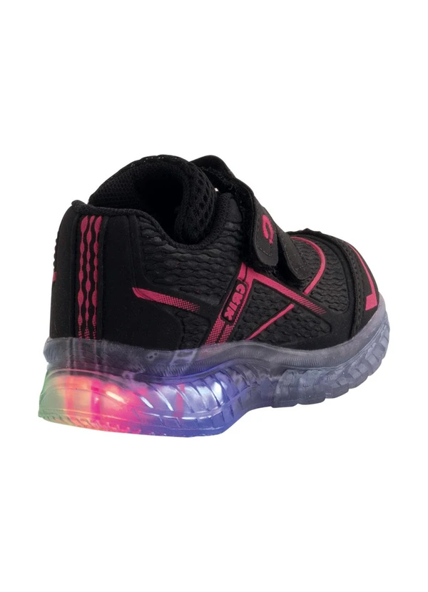 Perfecta - Tênis Infantil Preto com Luzinha 2