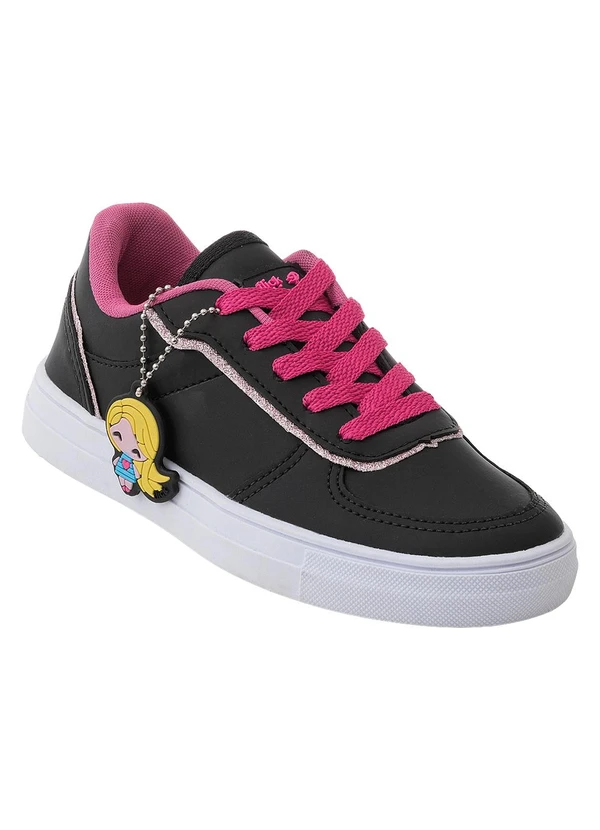 Perfecta - Tênis Infantil Preto em Sintético