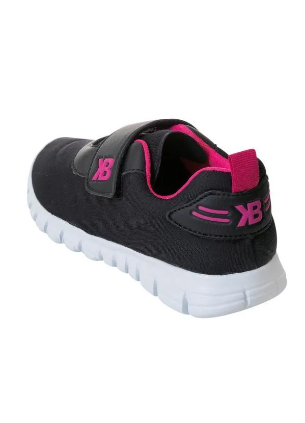 Perfecta - Tênis Infantil Preto em Tecido 2