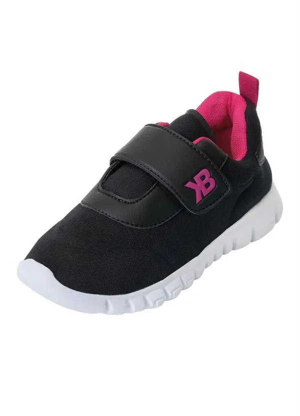 Perfecta - Tênis Infantil Preto em Tecido 3