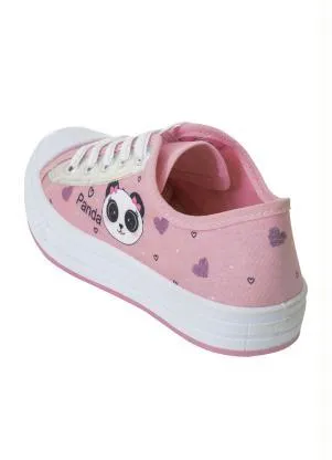 Perfecta - Tênis Infantil Rosa com Estampa - PERFECTA
