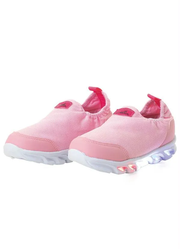 Perfecta - Tênis Infantil Rosa com Led 4