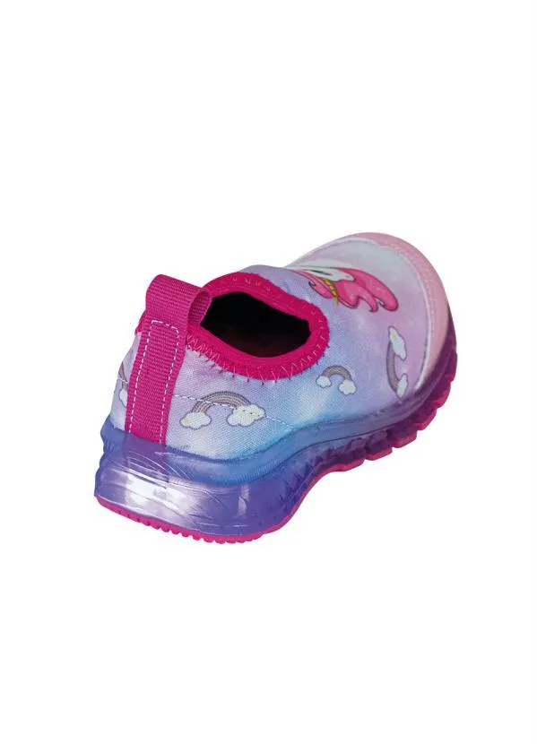 Perfecta - Tênis Infantil Rosa com Luz 3