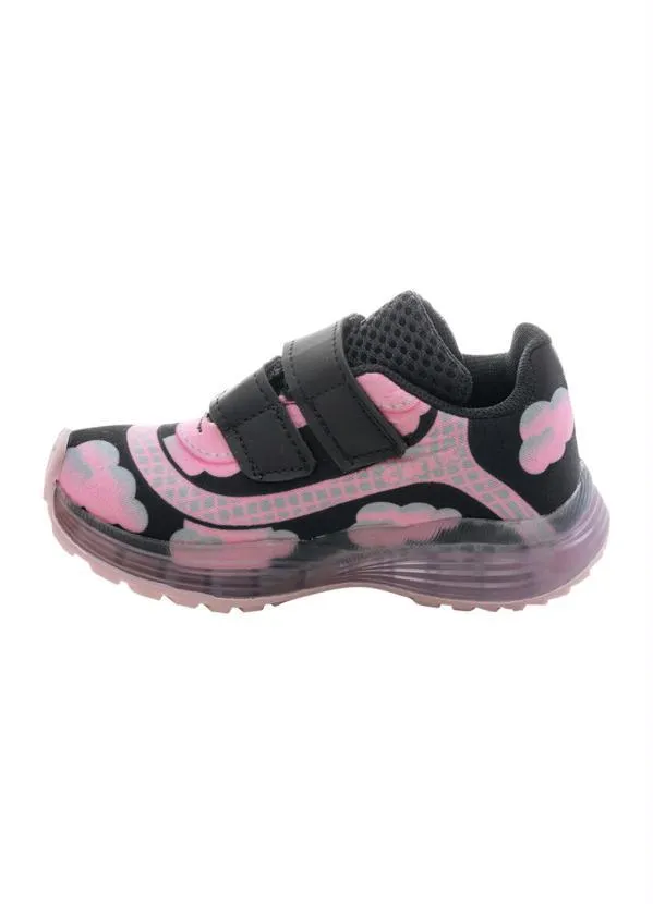 Perfecta - Tênis Infantil Rosa com Velcro Duplo 3