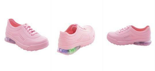 T�nis Infantil Rosa em Pvc
